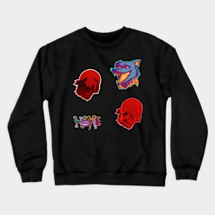 Halloween Werewolf Pack 3 Crewneck Sweatshirt